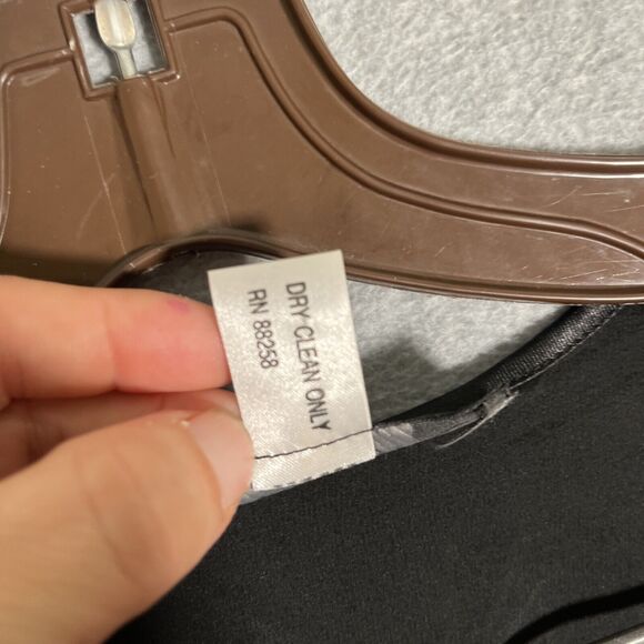 Ania A OPen Cardigan Kimono Womens M Black Embroidered Silk Top Floral Artsy - Picture 5 of 15